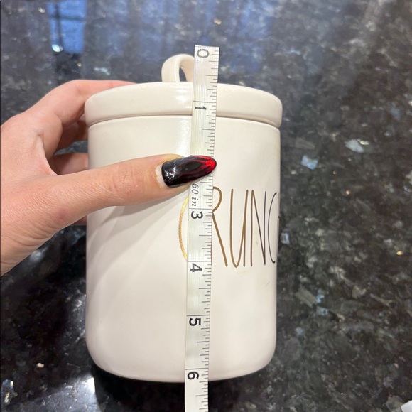 TWO Loop Top Rae Dunn Canisters crunchy goodies - Picture 10 of 10